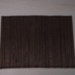 Table Placemat - Bamboo Sticks (Rectangular - Dark Espresso)