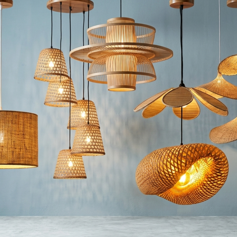 Bamboo Lamps